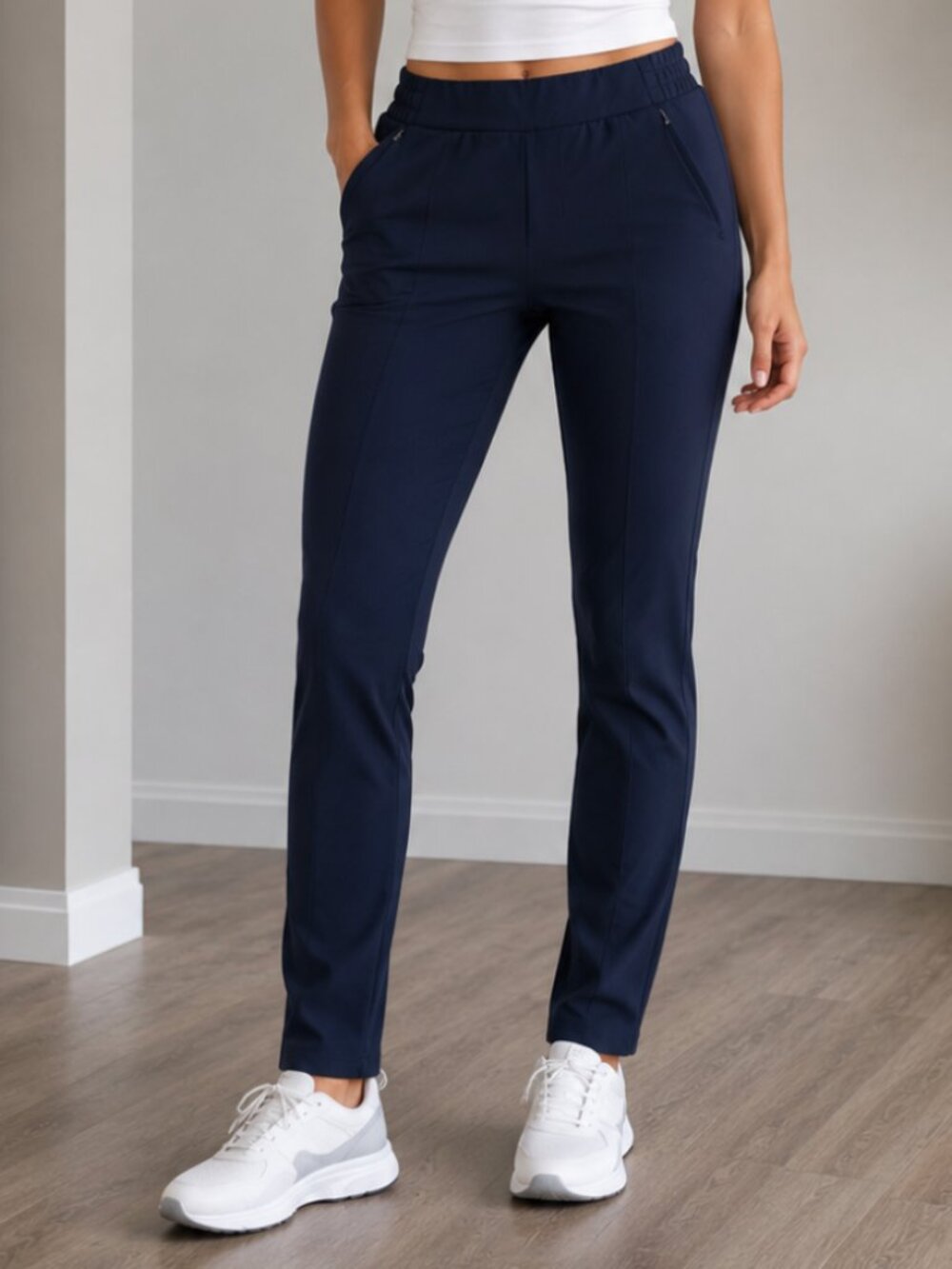 Spyder Active Pants | Women’s Medium | Navy Stretch Athletic Pa